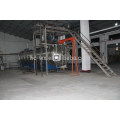 Belt vacuum powder continuous dryer for cellulose